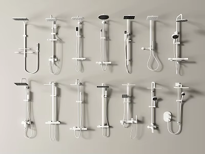 Shower 3d model