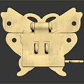 Golden Butterfly Design Lighting Combination For Elegant Home Decor Setup
