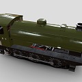 steam locomotive old locomotive steam locomotive 3d model