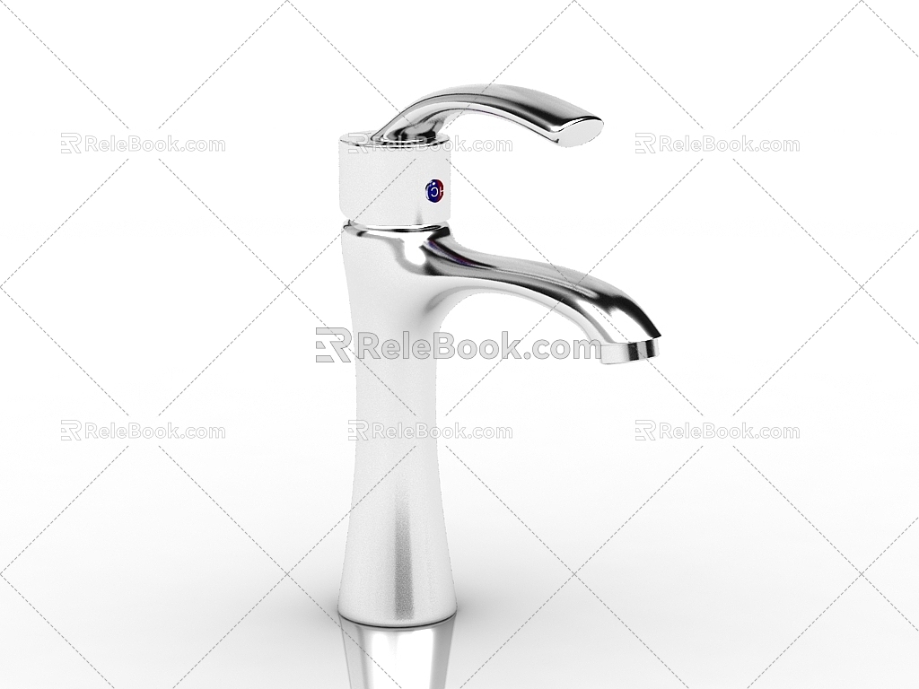 Modern faucet 3d model