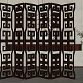 Screen partition 3d model