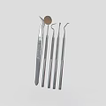 Stainless Steel Dental Medical Instruments Professional Examination Tools Set for Oral Care