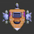 Modern game character mech warrior mech soldier machine armor mechanical armor 3d model