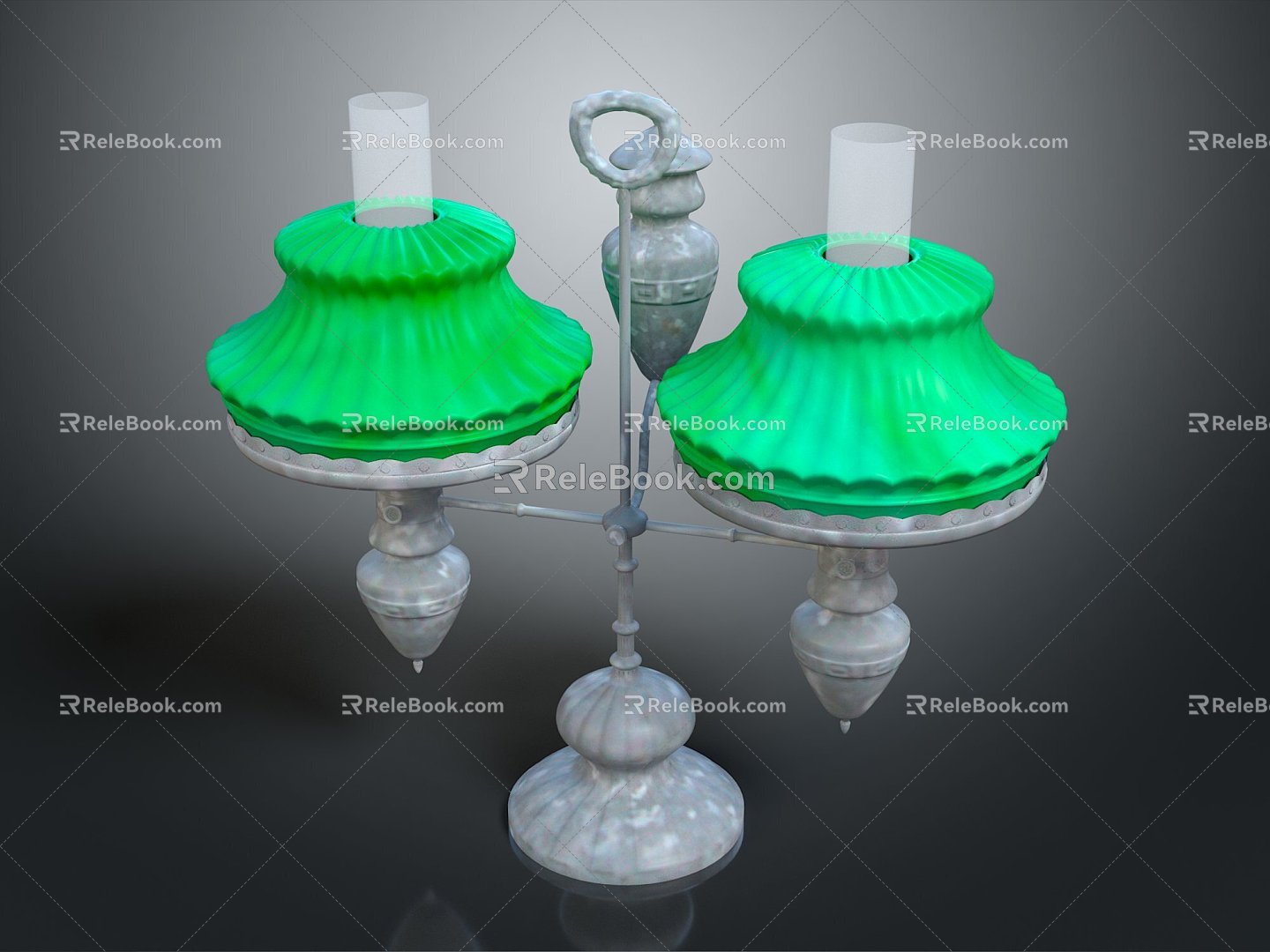 Table lamp industrial table lamp homemade table lamp industrial wind 3d model