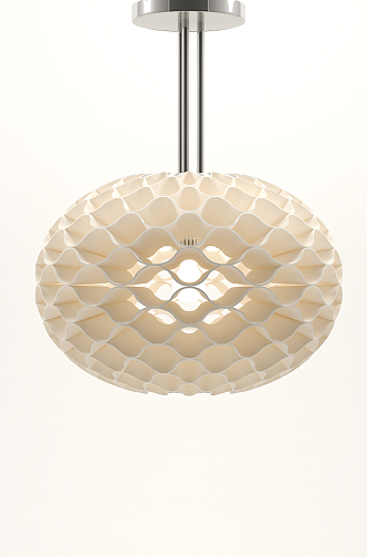 Modern chandelier 3d model