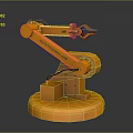 Robot Arm Mechanical Arm Robot Arm Robot Head Robot Parts Robot Hand Manipulator 3d model