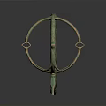 Artistic Ancient Bronze Circular Sculptures With Intricate Spiral And Ring Patterns