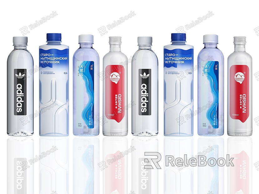 Mineral Water Drinking Water Bottle Nongfu Spring Yibao Beverage Bottle Soda Water Bottled Water Purified Water model