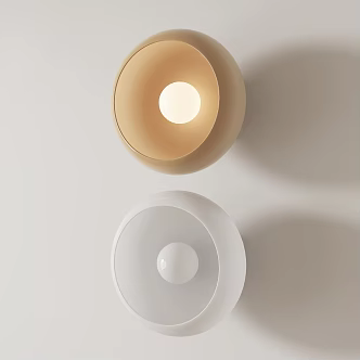 French medieval wall lamp 3d model
