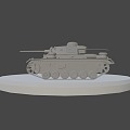 German Leopard Tank 3d model