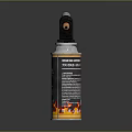 blowtorch fire lamp gasoline blowtorch kerosene blowtorch blowpipe modern weapon hot weapon military 3d model