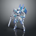 Modern Mech Warrior Mech Soldier Machine Battleguard Mechanical Battleguard 3d model