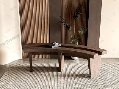 Modern Wooden Dining Chairs With Simple Design For Comfortable Dining Room Interior 3d model