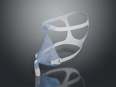 Gas Mask Science Fiction Gas Mask Gas Mask Respirator Breathing Mask Biochemical Mask Science Fiction Mask 3d model