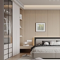 Modern Bedroom 3d model