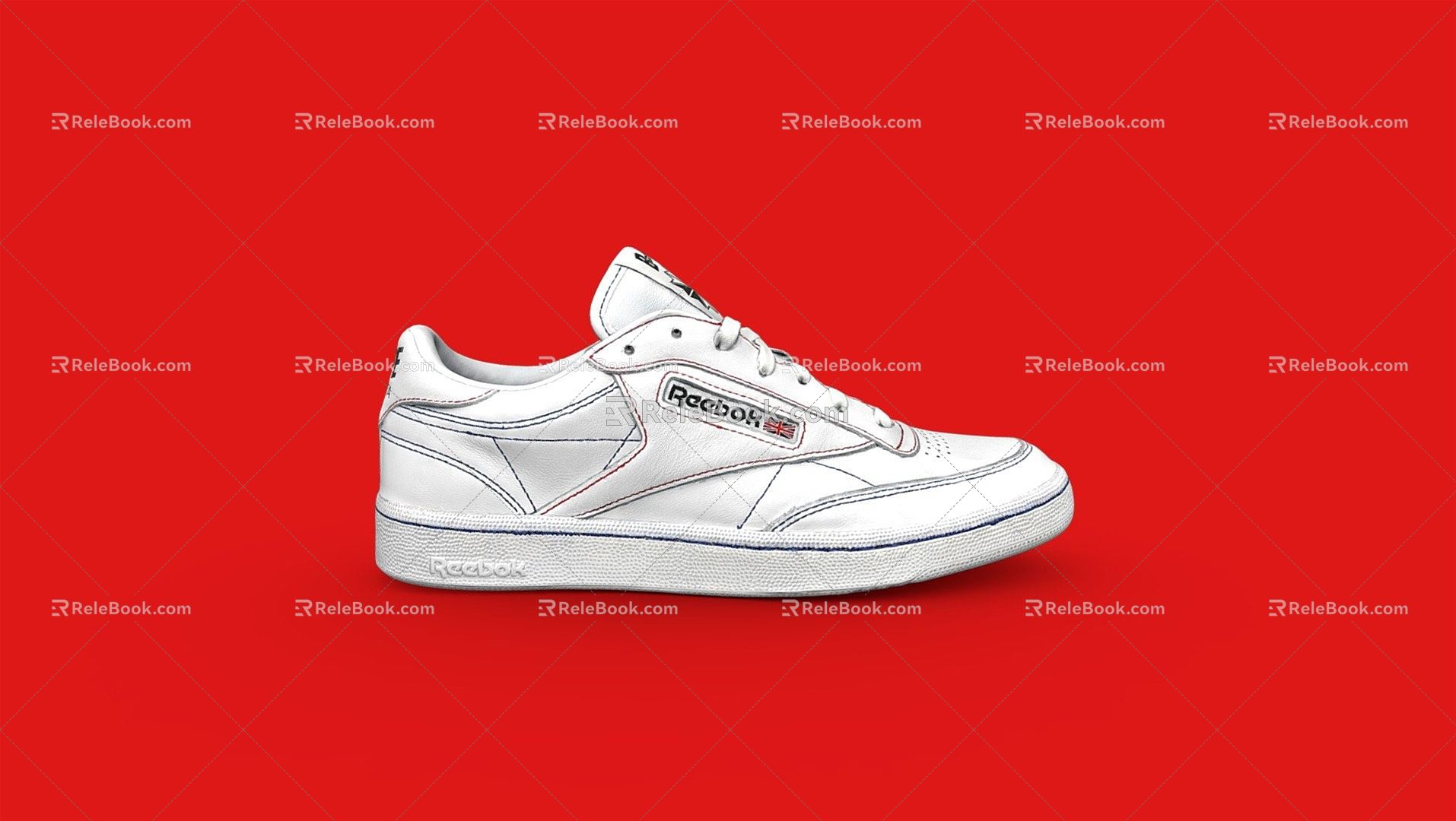 Modern sneaker 3d model