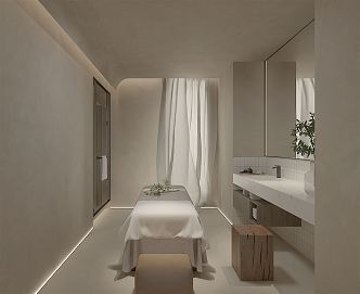 Silent SPA beauty room 3d model