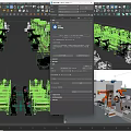 Advanced Industrial Equipment With Robotic Arms And Automated Manufacturing Line
