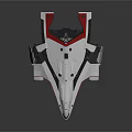 Modern fighter sci-fighter sci-fighter space fighter 3d model