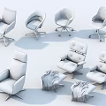 Various Styles Office Chairs With Modern Design Different Colors And Comfortable Features For Office