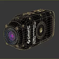 DRIFC GXD 600 Rugged Action Camera With Durable Body And Lens Design