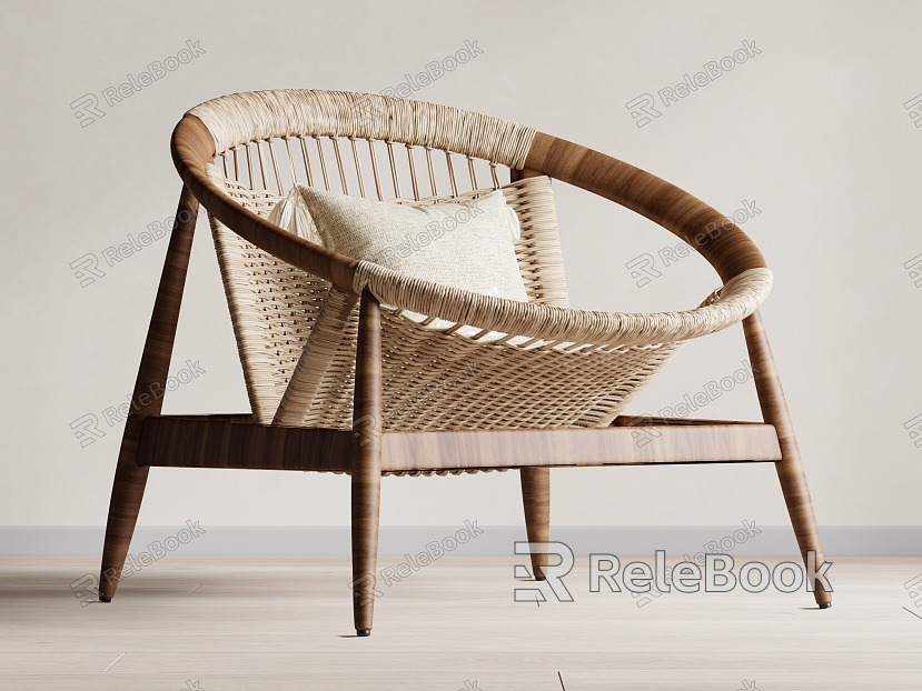 Wind Rattan Leisure Chair model