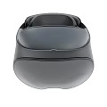 Sleek Black VR Headset Modern Digital Gadget for Virtual Reality Experience 3d model