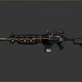 Science Fiction Firearms Next Generation Firearms Science Fiction Game Gun Game Firearms Game Gun Concept Gun Laser Gun 3d model
