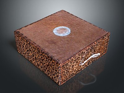 Jewelry Box Antique Jewelry Box Silverware Antique Silverware Decorative Box Women's Articles Women's Articles 3d model