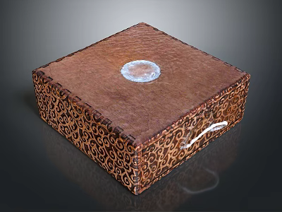 Jewelry Box Antique Jewelry Box Silverware Antique Silverware Decorative Box Women's Articles Women's Articles 3d model