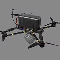 High Performance Industrial Quadcopter Drone Equipment With Four Propellers And Antenna