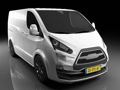 van generic car 3d model