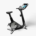 Modern Stationary Bike With Digital Display And Adjustable Seat For Home Gym
