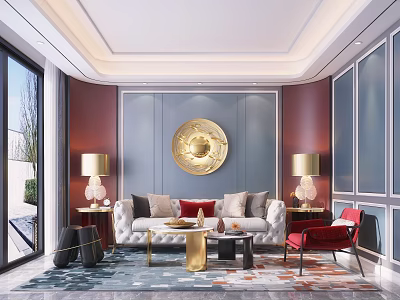 Jane's Living Room 3d model