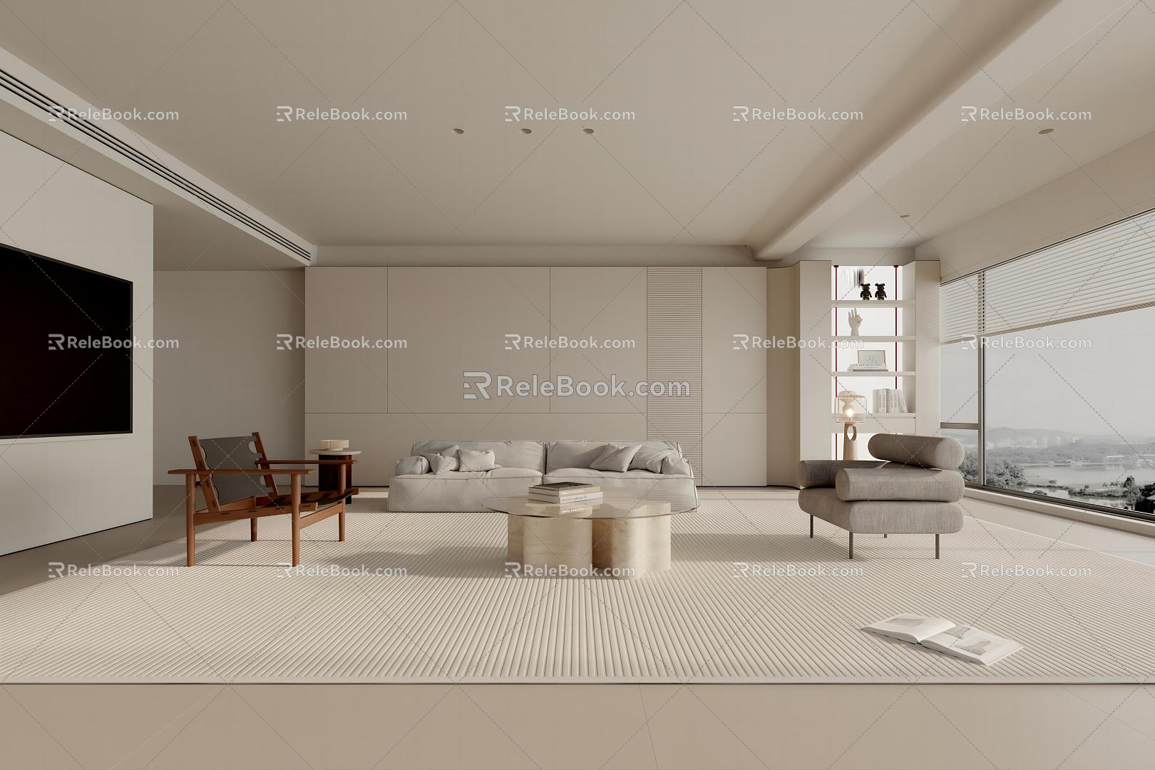 Living room 3d model