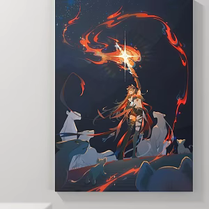 Decorative Painting Abstract Painting Landscape Painting Figure Painting Animal Painting 3d model