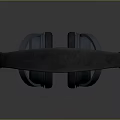Modern Computer Over Ear Headphones With Comfortable Ear Cushions And Stylish Headband