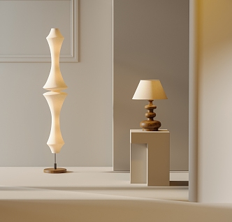 Floor lamp Table lamp 3d model