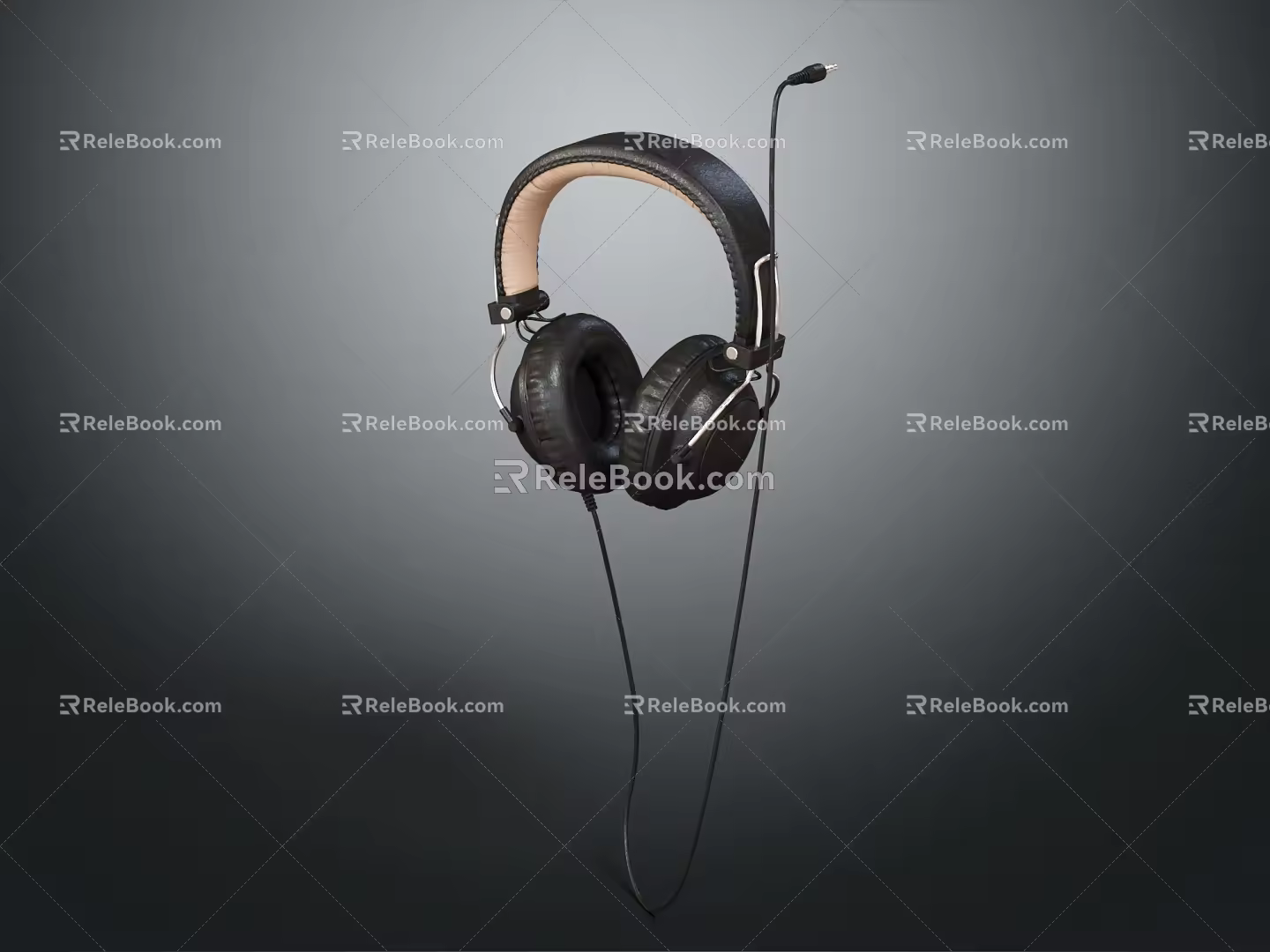 Modern Headset Bluetooth Headset 3d model