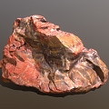 Stone 2 Rock Stone Block Reef 3d model