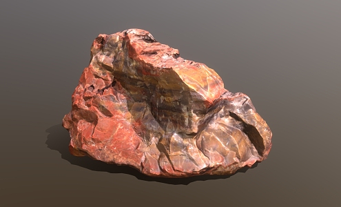 Stone 2 Rock Stone Block Reef 3d model