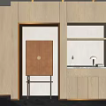 Modern Sideboard New Chinese Style Sideboard 3d model