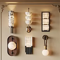 Stylish Wall Lamps With Various Designs And Materials For Interior Decoration