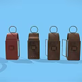 Multiple Vintage Candle Lanterns in Different Colors with Metal Designs on Blue Background