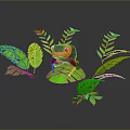 Frog Poison Frog Game Frog Reptile Cold Blooded Animal Reptile 3d model