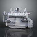 Engine Racing Engine Racing Engine Car Engine Car Engine Modern Vehicle Vehicle 3d model