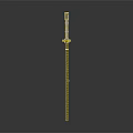 Yellow Construction Tower Crane With Long Boom Hook And Stable Tower Structure