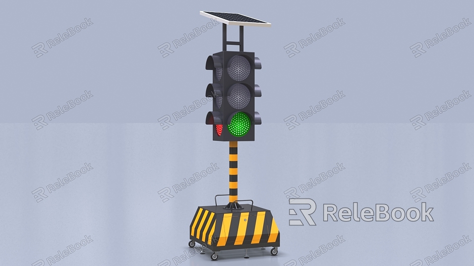 Mobile signal light traffic light traffic light indicator light signal light model