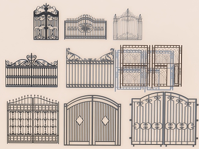 wrought iron gate iron gate school gate model