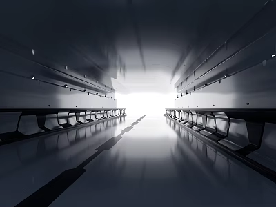 Modern Sci-Fi Channel Sci-Fi Space Channel 3d model